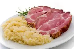 Kassler mit Sauerkraut