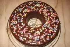 Bananenkuchen mit Schokostreusel