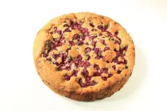 Schneller R&uuml;hrkuchen mit Kirschen