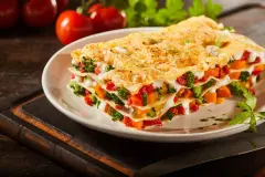 Vegetarische Gem&uuml;selasagne - einfach, schnell und preiswert