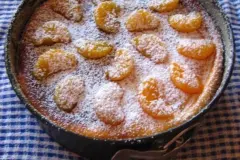 Mandarinen-K&auml;sekuchen ohne Boden