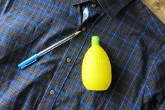 Zitronensaft gegen Kugelschreiberflecken