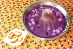 Halloween-Bowle: Blutige Hand (alkoholfrei)