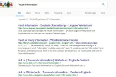 Korrekte Schreibweise f&uuml;r S&auml;tze googlen