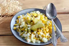 Vegetarischer Maissalat