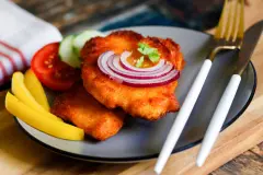 Schnitzel lecker panieren