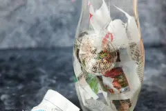 Glasgef&auml;&szlig;e, Blumenvasen einfach und schnell s&auml;ubern