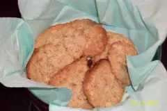 Kokos-Haferflocken-Taler (Weihnachtspl&auml;tzchen)