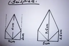 Bastelanleitung f&uuml;r einen Stern - auch als Tannenbaumspitze geeignet