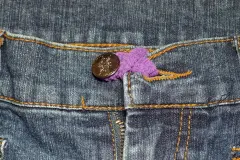 Rock oder Hose geht nicht zu - Zopfgummi hilft bis die Di&auml;t wirkt