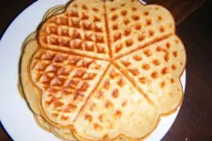 Einfache Waffeln