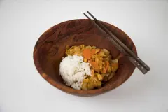 Vegetarisches Wei&szlig;kohl-Curry