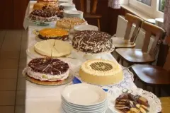 Eiskaffee-Sahnetorte