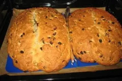 Hallesche Streifen - ein Stollen &auml;hnliches Geb&auml;ck