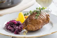 Rinderroulade klassisch (im Schnellkochtopf)