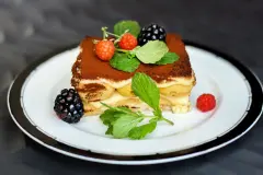 Tiramisu mit Eierlik&ouml;r und Vanillepudding