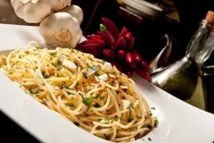 Spaghetti aglio e olio originale