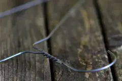 Antenne aus Draht - Drahtb&uuml;gel
