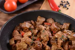 Gulasch aus dem Backofen