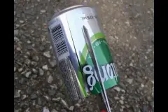 Recycling Aschenbecher - Aschenbecher aus einer Alu-Dose