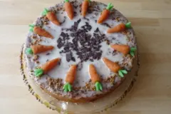 M&ouml;hrentorte/Kuchen ohne Mehl- oder Fettzugabe - Osterkuchen