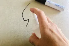 Edding auf Polsterm&ouml;beln und Textilien entfernen