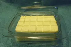 Butter in 10-Gramm-St&uuml;ckchen einteilen