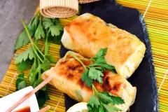 Vietnamesische Fr&uuml;hlingsrollen (nicht frittiert!)