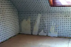 Alte Tapeten von der Wand l&ouml;sen