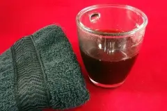 Stoff f&auml;rben - f&auml;rben mit Schwarztee