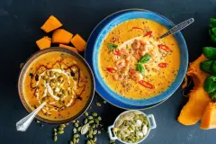 Mango-K&uuml;rbis-Suppe