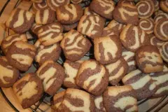 Schwarz-Wei&szlig;-Geb&auml;ck - Zufallskekse