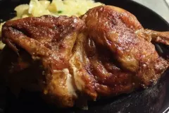 Gefl&uuml;gel super kross, saftig und nicht so fett
