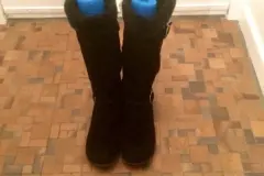 Die vielseitige Poolnudel - h&auml;lt Stiefel aufrecht & in Form