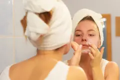 Aloe vera W&uuml;rfel gegen Pickel
