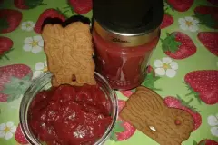 Weihnachtliche Erdbeerkonfit&uuml;re