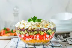 Schichtsalat (Partysalat)