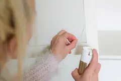 Glasdekorfolie haftet besser