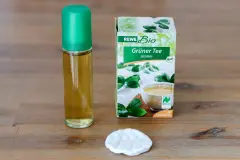 Gr&uuml;ner Tee gegen Pickel