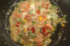 Schnelles Mittagessen - Gem&uuml;sepfanne