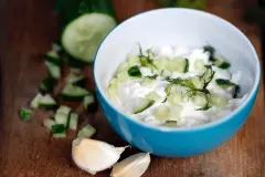 Tzatziki mit Quark
