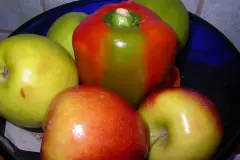 Gr&uuml;ne Paprika schnell nachreifen lassen
