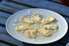 Limburger - fr&auml;nkische Art - mit Essig und &Ouml;l