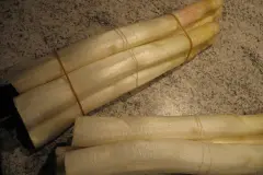 Spargelstangen portionieren