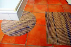 Pflegeleichte Badematten