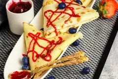 Crepes ohne Ei