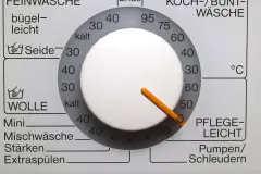Nichts mehr mit mehr als 40 Grad waschen