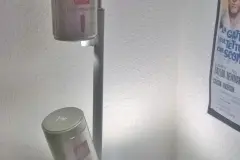 Ikea-Stehlampe neu gestalten