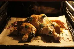 Huhn gleichm&auml;&szlig;ig knusprig und einfacher zu portionieren