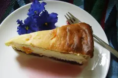Quark-Schmandtorte mit Mandarinen